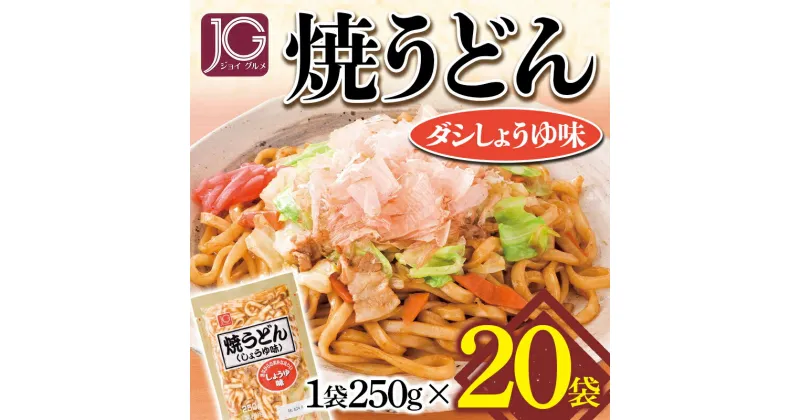 【ふるさと納税】JG焼うどん 250g×20袋 F2Y-3231