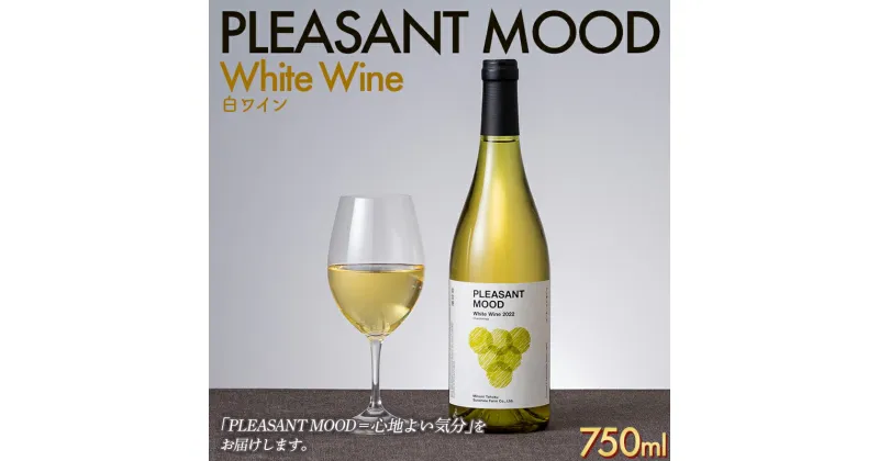 【ふるさと納税】 【南東北サンシャインファーム】PLEASANT MOOD White Wine 白ワイン 750ml F2Y-5579