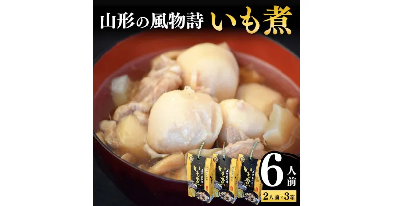 【ふるさと納税】山形の風物詩「いも煮」 F2Y-3979