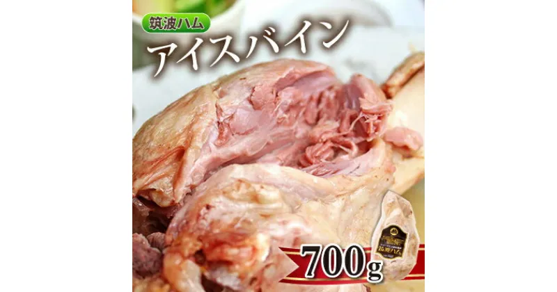 【ふるさと納税】筑波ハム アイスバイン 700g 豚すね肉【配送不可地域：離島・沖縄県】【1445474】