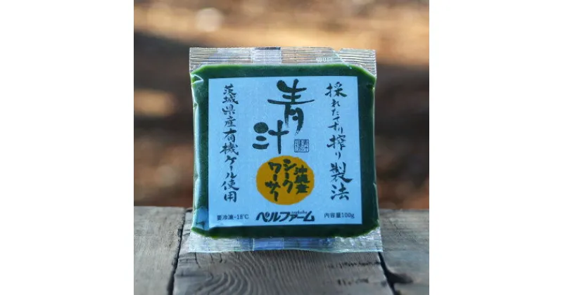 【ふるさと納税】ベルファームの冷凍ミックス青汁 茨城県産ケール使用 100g×30袋 【離島・沖縄配送不可】【配送不可地域：離島・沖縄県】【1443686】