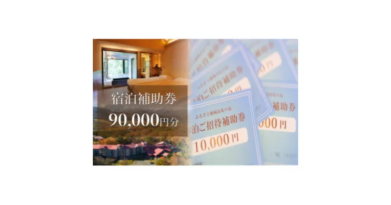 【ふるさと納税】白馬村　宿泊補助券90,000円分(10,000円分×9枚)【1463294】