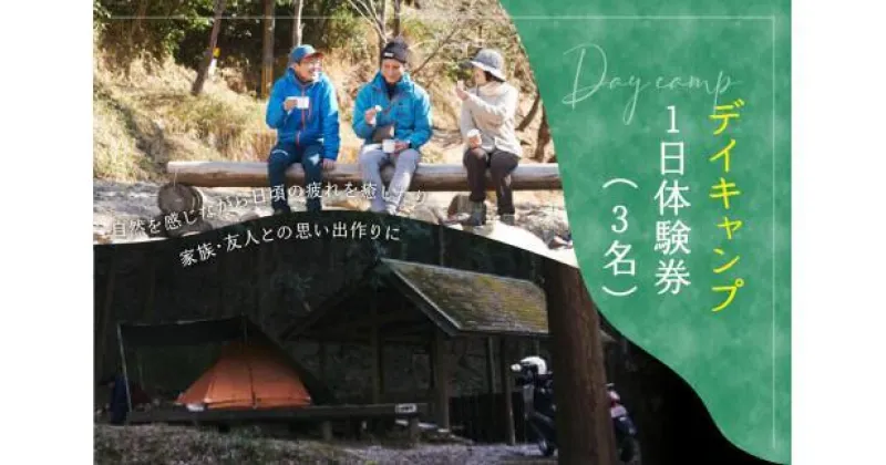 【ふるさと納税】 【山城森林公園】デイキャンプ利用券 キャンプ場 川遊び 森林散策 自然 京都 （1人まで）