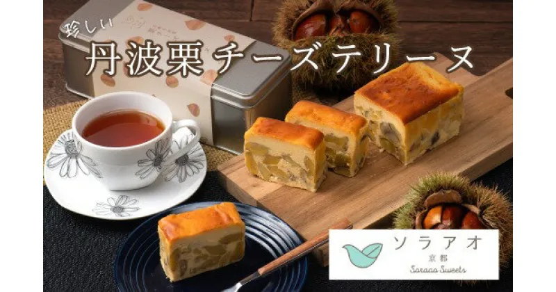 【ふるさと納税】 【25年1月上旬~下旬発送】丹波栗 チーズテリーヌ マロン和栗 お菓子 スイーツ ケーキ テリーヌ 贈答 プレゼント 冷凍 京都府 綾部 soraao