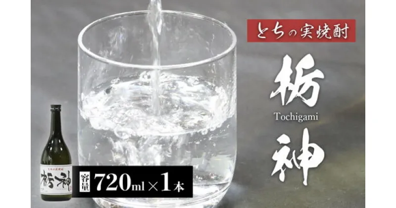 【ふるさと納税】 限定生産 とちの実を使った焼酎「栃神」720ml 焼酎 贈答 プレゼント 贈り物 とちの実 栃の実 お土産 綾部 京都