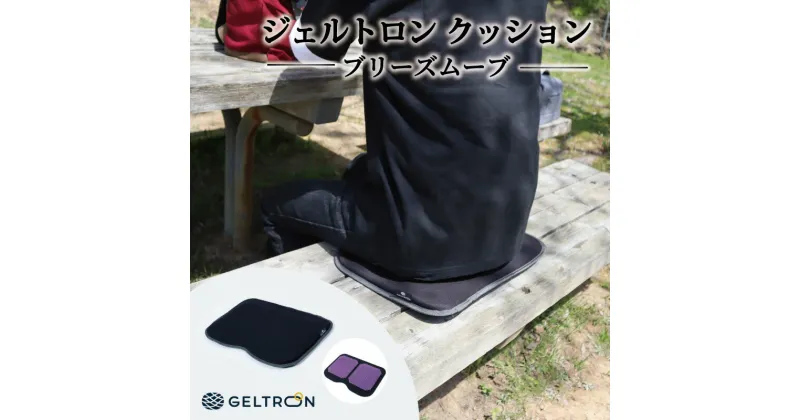 【ふるさと納税】 ジェルトロン クッション ブリーズムーブ 持ち運びクッション 持ち運べる 薄型 軽量 座布団 椅子 イス ドライブ 運転席 運転 腰痛 骨盤 小型 通気性 振動軽減 トラック 車 夜行バス 移動 車いす 車椅子 介護 ケア 床ずれ防止 蒸れない アウトドア キャンプ