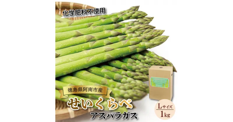 【ふるさと納税】 アスパラガス 1kg Lサイズ 2025年 4月から 発送 せいくらべ アスパラ 季節 春 野菜 新鮮 旬 煮物 炒め物 漬物 鍋 味噌汁 家庭用 弁当 惣菜 おかず 健康 栄養 Anto Farm 阿南 徳島