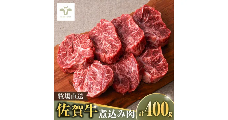 【ふるさと納税】【レビューキャンペーン実施中】＜牧場直送＞佐賀牛煮込み肉400g / 個包装 小分け 赤ワイン煮込み ビーフシチュー贈答 記念日 / 佐賀県 / 有限会社佐賀セントラル牧場[41ASAA079]