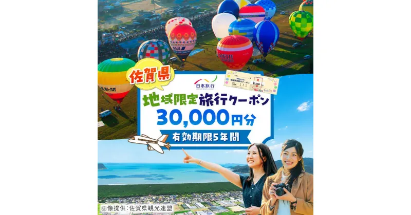 【ふるさと納税】【レビューキャンペーン実施中】佐賀県 地域限定旅行クーポン30,000円分 / 日本旅行 宿泊券 チケット 旅行券 / 佐賀県 / 日本旅行 [41AAAB002]