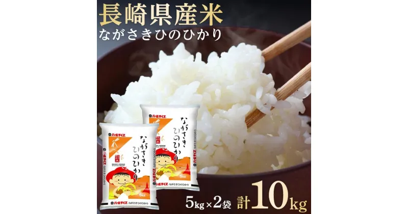 【ふるさと納税】長崎県産米 令和6年産 ながさきひのひかり 10kg（5kg×2） | 長崎県 長崎 九州 返礼品 お土産 お取り寄せ 米 お米 こめ コメ ひのひかり ヒノヒカリ 白米 10キロ ブランド米 特産品 特産 取り寄せ 土産 楽天ふるさと納税 名産品