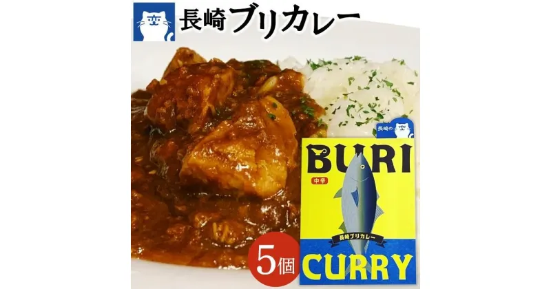 【ふるさと納税】長崎の変　長崎ブリカレー 180g×5個＜幸（みゆき）＞