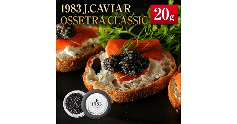 【ふるさと納税】◇1983 J.CAVIAR OSSETRA CLASSIC (20g)