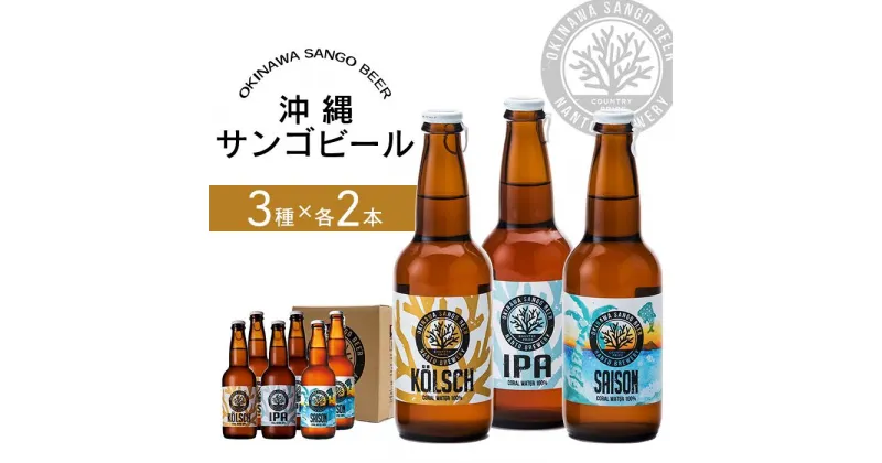 【ふるさと納税】沖縄サンゴビール 定番3種 6本セット