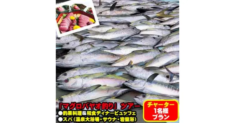 【ふるさと納税】【1名様プラン】マグロ釣りパヤオツアーと釣果料理＆和食ディナービュッフェ（スパ利用券付）