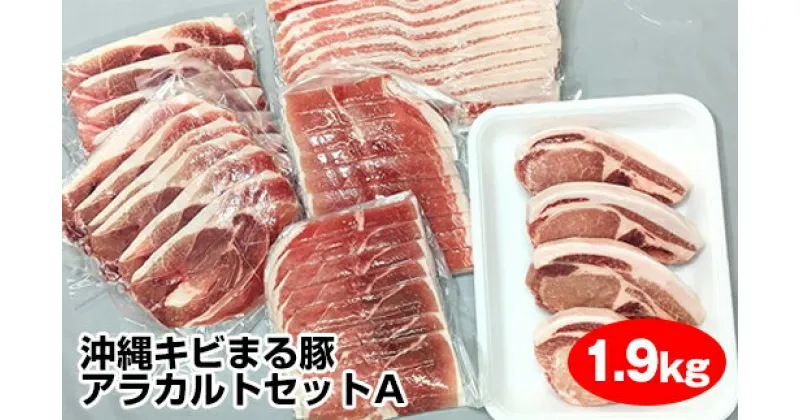 【ふるさと納税】沖縄キビまる豚　アラカルトセットA（1.9kg）