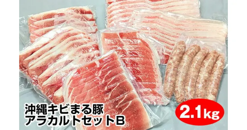 【ふるさと納税】沖縄キビまる豚　アラカルトセットB（2.1kg）