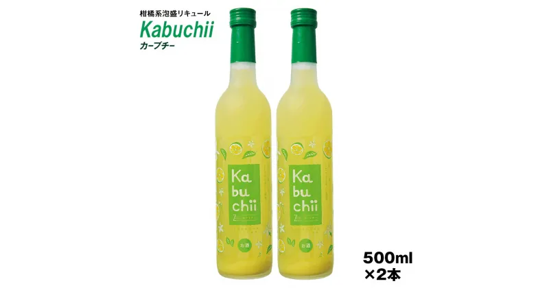 【ふるさと納税】【琉球泡盛】瑞泉酒造　カーブチー　500ml×2本　10%　柑橘系泡盛リキュール