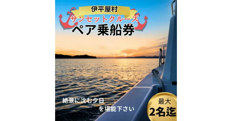 【ふるさと納税】【貸し切りプラン】伊平屋島サンセットクルージング(1～2名様/1時間コース)【1524017】