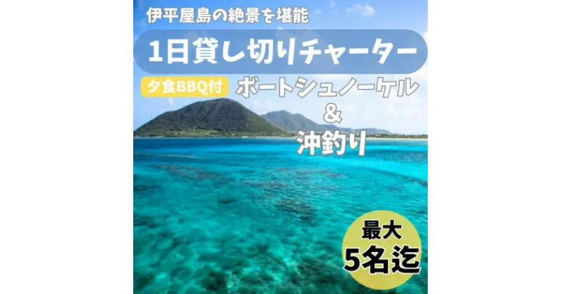 【ふるさと納税】【貸し切りプラン】1日チャーター欲張りプラン(シュノーケリング、沖釣り、夕食BBQ付き)【1524033】