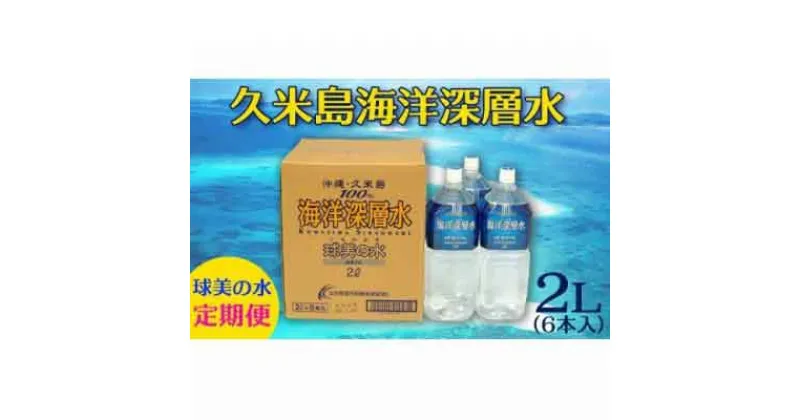 【ふるさと納税】【久米島海洋深層水】球美の水/2L(6本入り)12回定期便