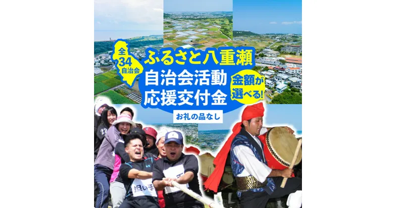 【ふるさと納税】【町外在住者限定】【返礼品なし】ふるさと八重瀬自治会活動応援交付金 – 寄附のみ 応援 支援 エール 寄付のみ 返礼品なし 沖縄県 八重瀬町