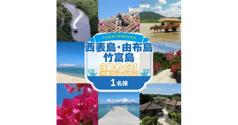 【ふるさと納税】西表島・由布島・竹富島3島めぐり（竹富フリープラン）【 ツアーチケット 】 お届け：入金確認後1〜2週間後